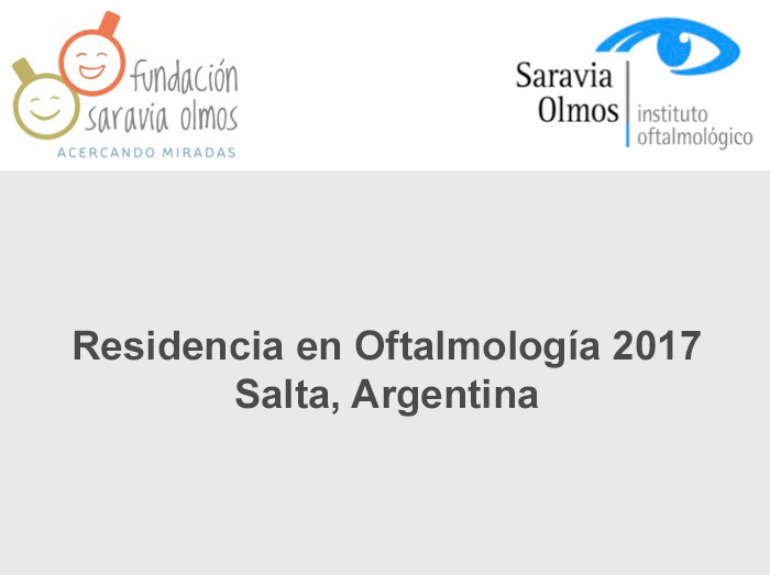 Residencia en Oftalmología 2017